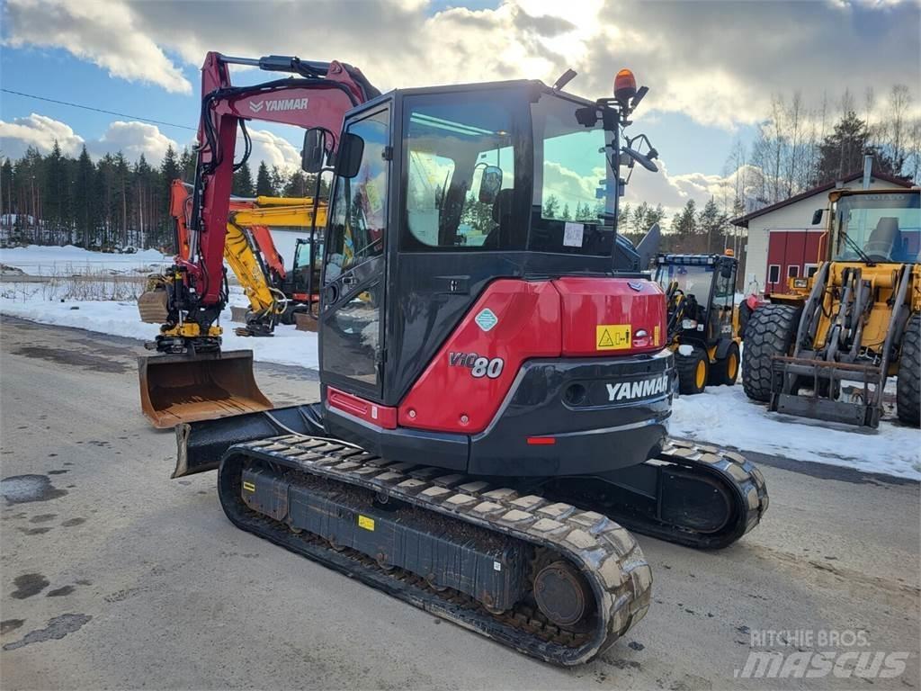 Yanmar Vio 80 Midi-gravemaskiner 7t - 12t