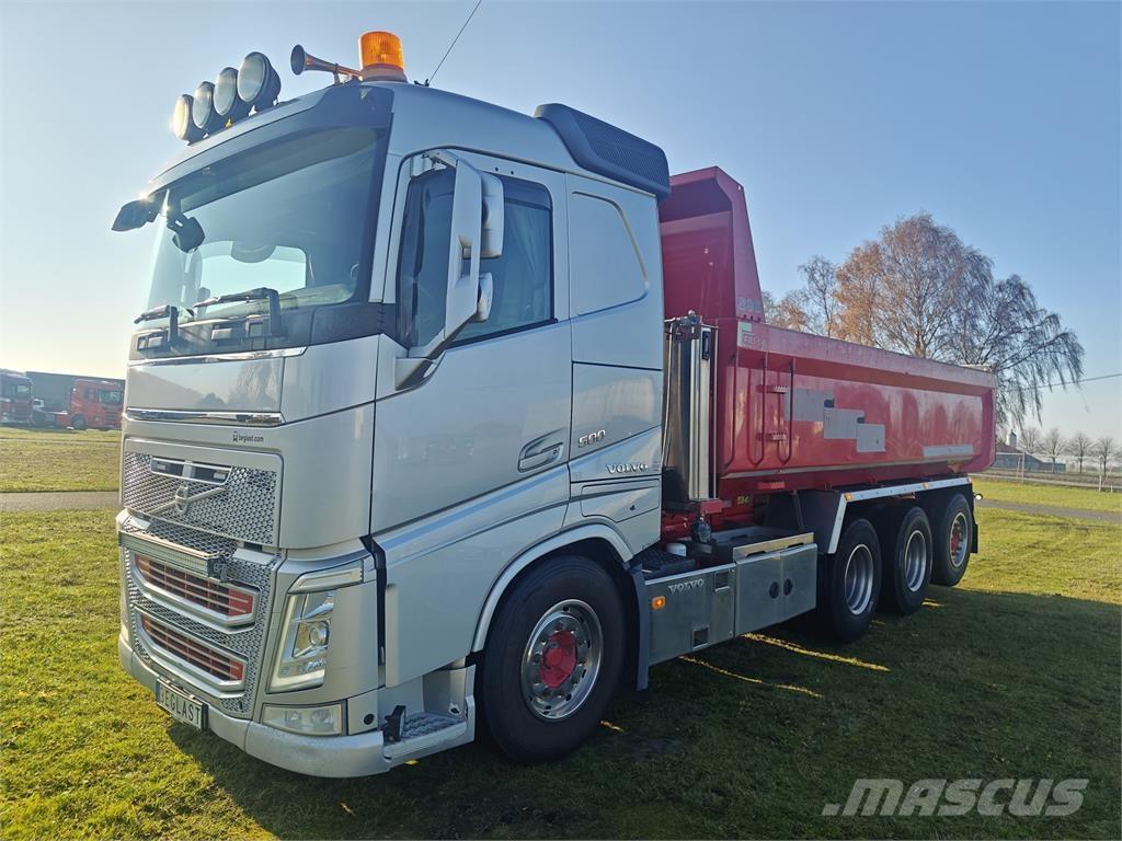 Volvo FH500 Lastbiler med tip