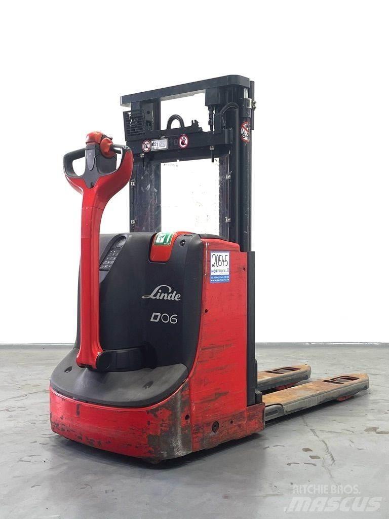 Linde D06-1160 Gaffelstabler med gående fører