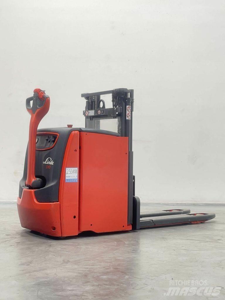Linde D10 ACC-1163 Gaffelstabler med gående fører
