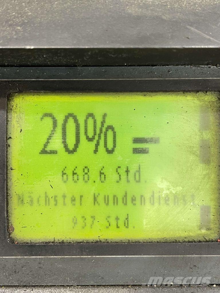 Linde D12-133 Gaffelstabler med gående fører