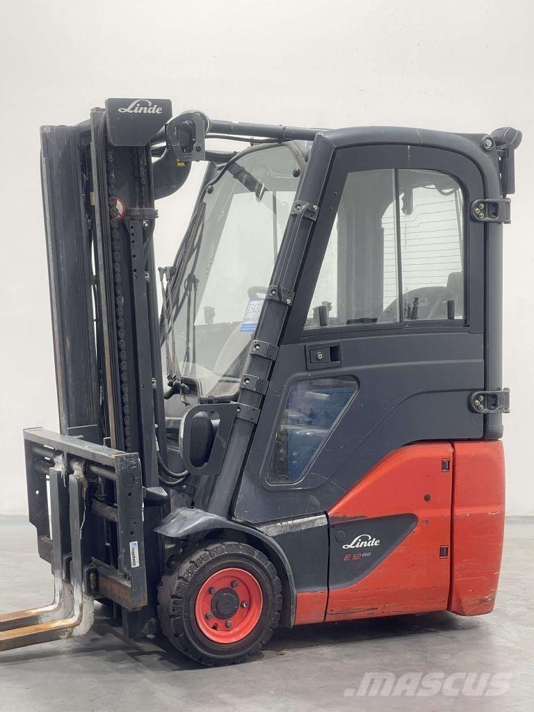 Linde E12-02-386 El gaffeltrucks