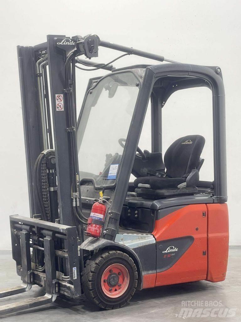 Linde E12-02-386 El gaffeltrucks