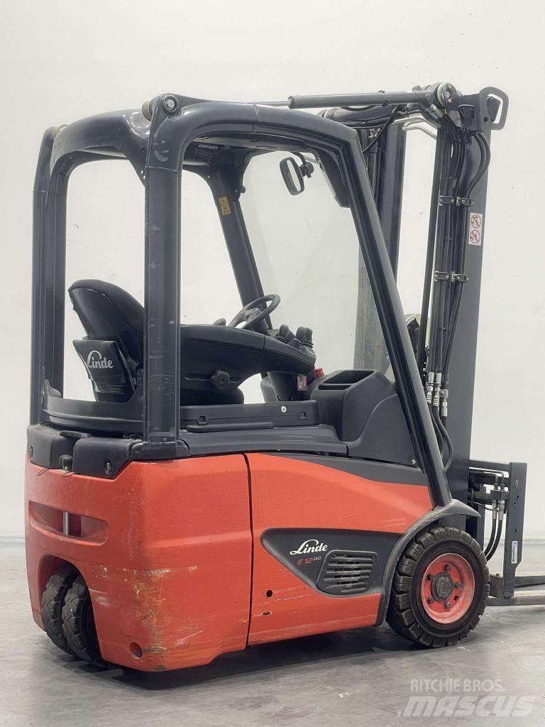 Linde E12-02-386 El gaffeltrucks