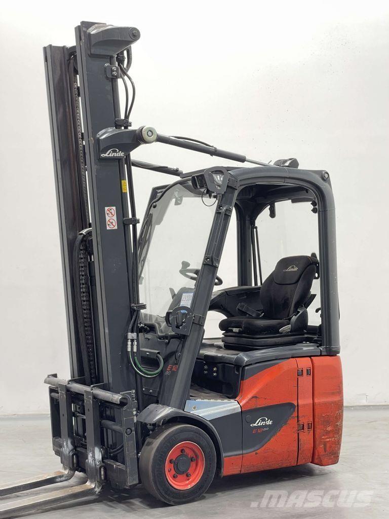 Linde E12-02-386 El gaffeltrucks