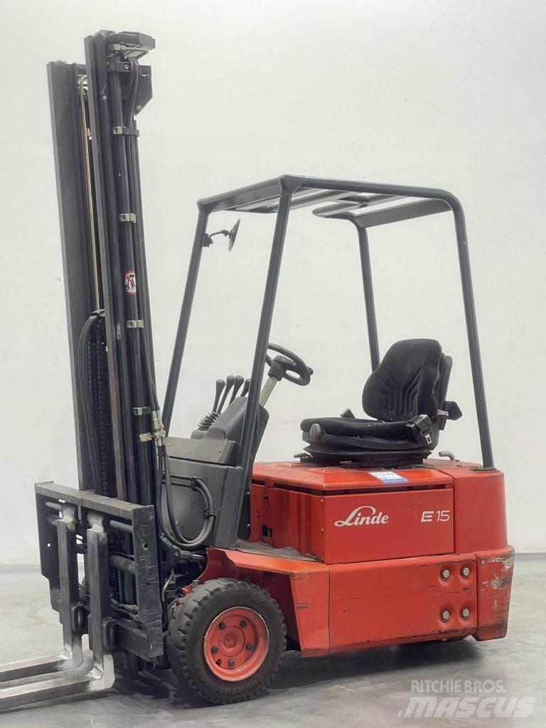 Linde E15Z-02-324 El gaffeltrucks