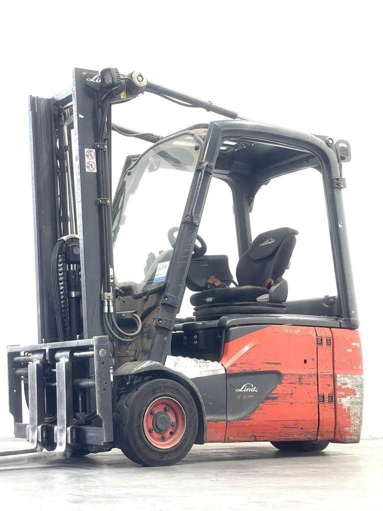 Linde E16-02 El gaffeltrucks