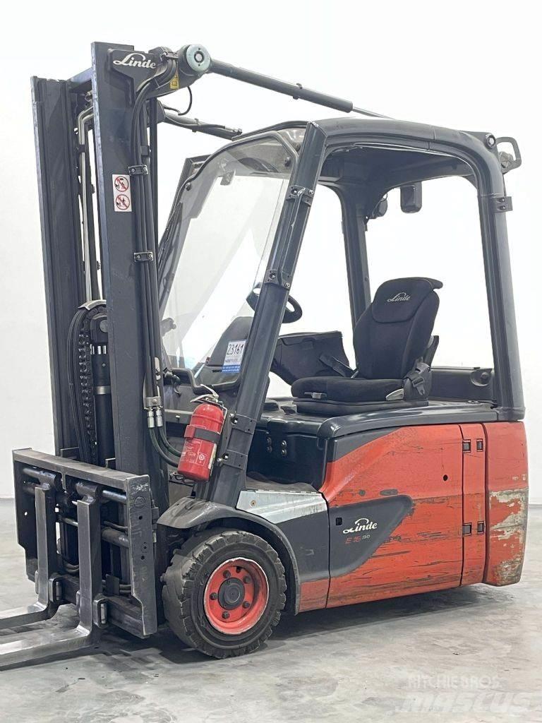 Linde E16-02-386 El gaffeltrucks