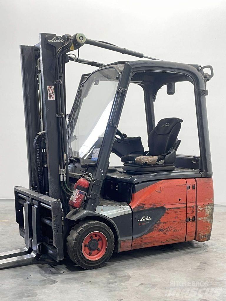 Linde E16-02-386 El gaffeltrucks