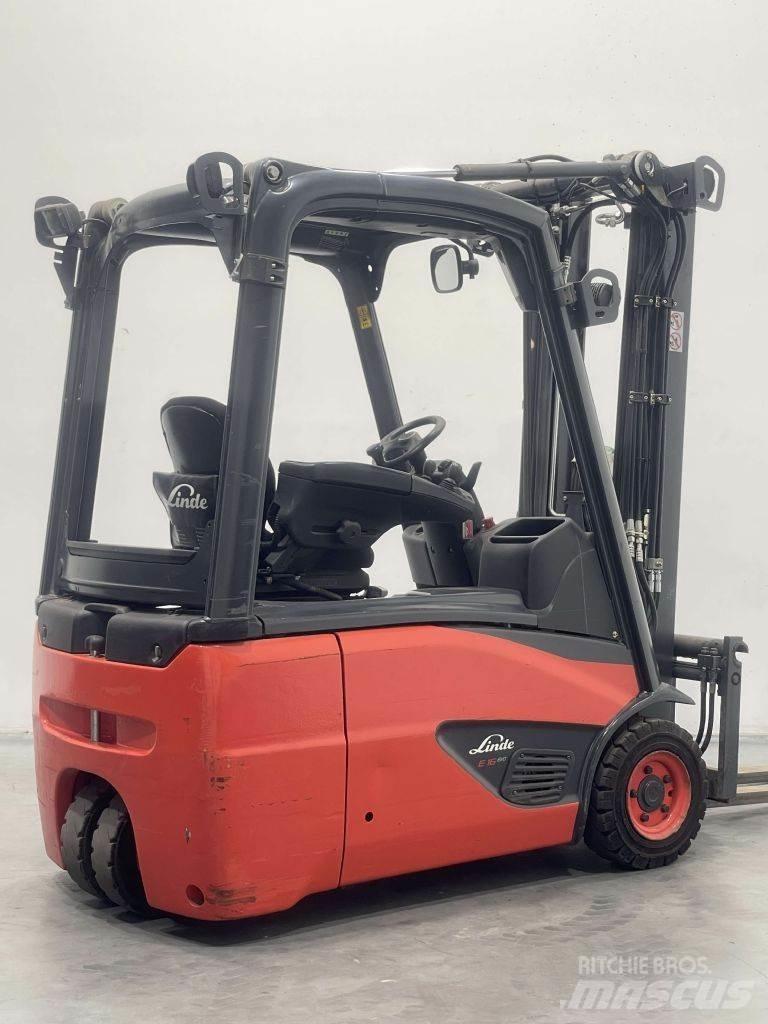 Linde E16-02-386 El gaffeltrucks