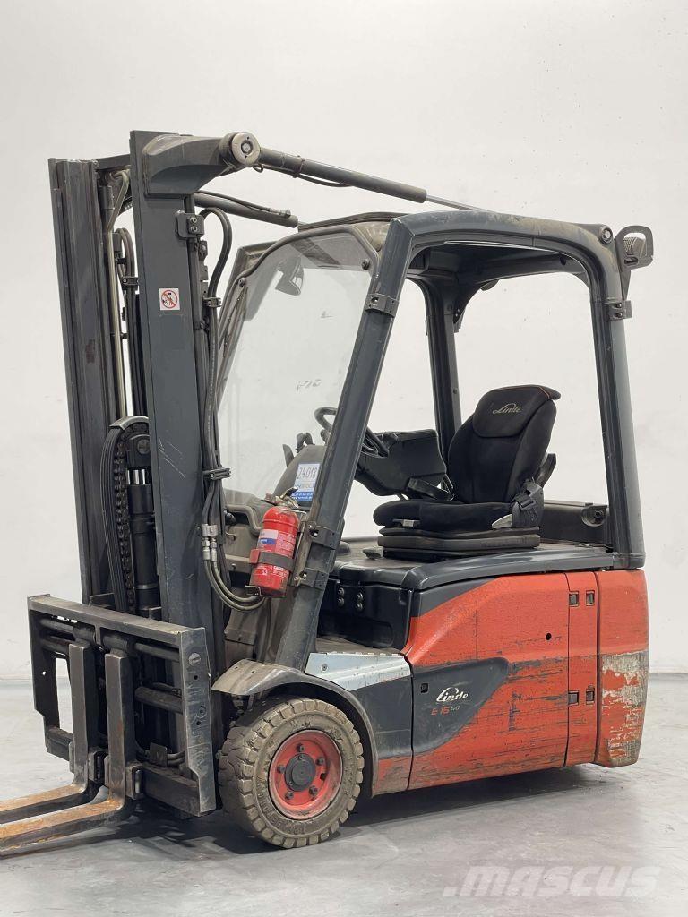 Linde E16-02-386 El gaffeltrucks
