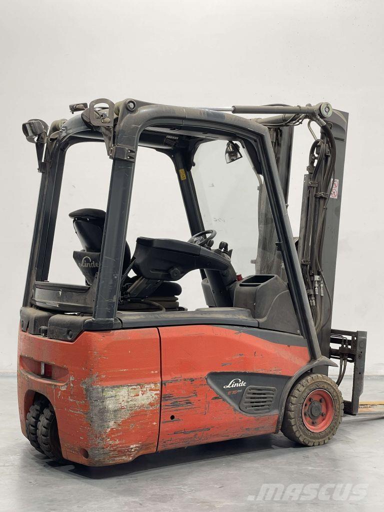 Linde E16-02-386 El gaffeltrucks