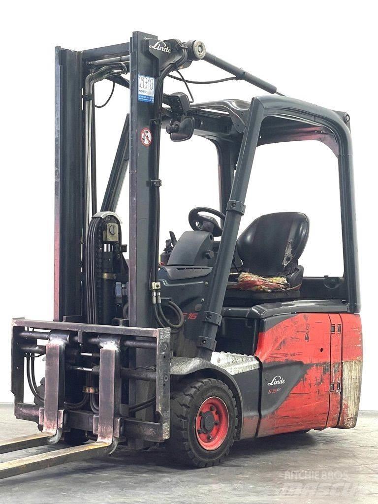 Linde E16-386-EVO El gaffeltrucks