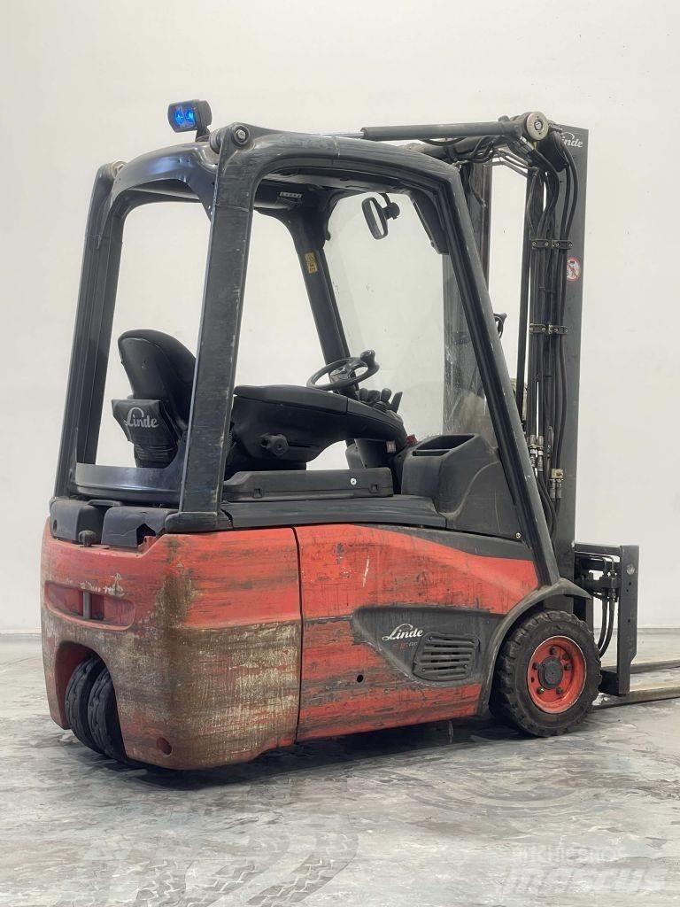 Linde E16C-02-386 El gaffeltrucks