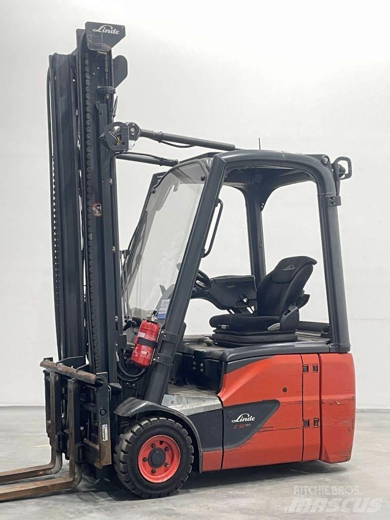 Linde E16C-02-386 El gaffeltrucks