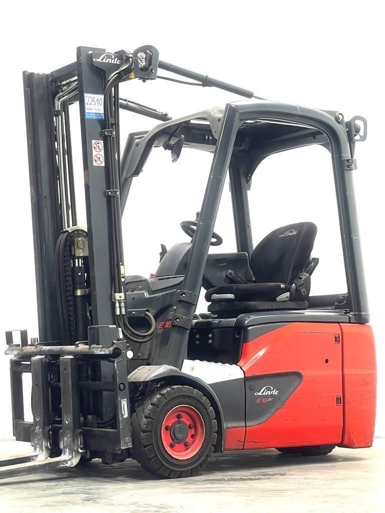 Linde E16C-386-EVO El gaffeltrucks