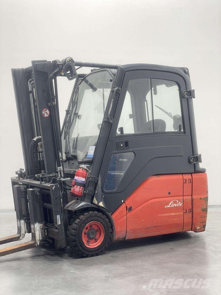 Linde E16L-01-386 El gaffeltrucks
