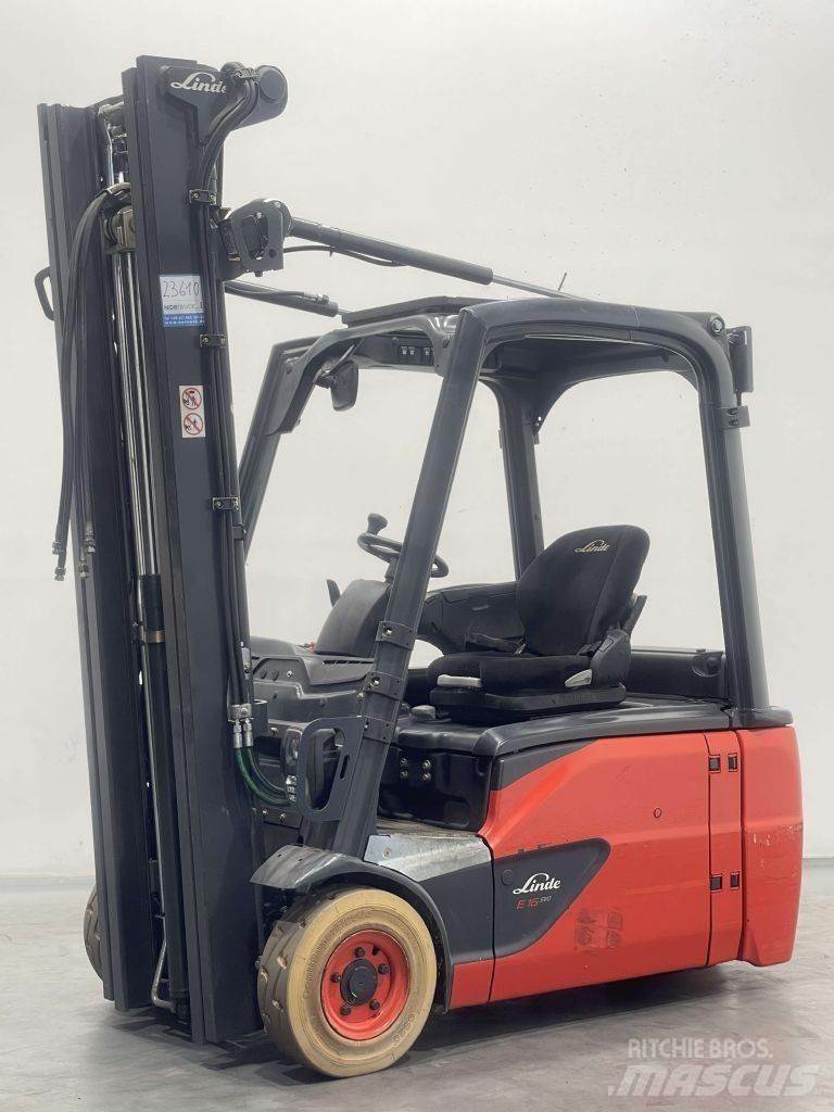 Linde E16L-02-386 El gaffeltrucks