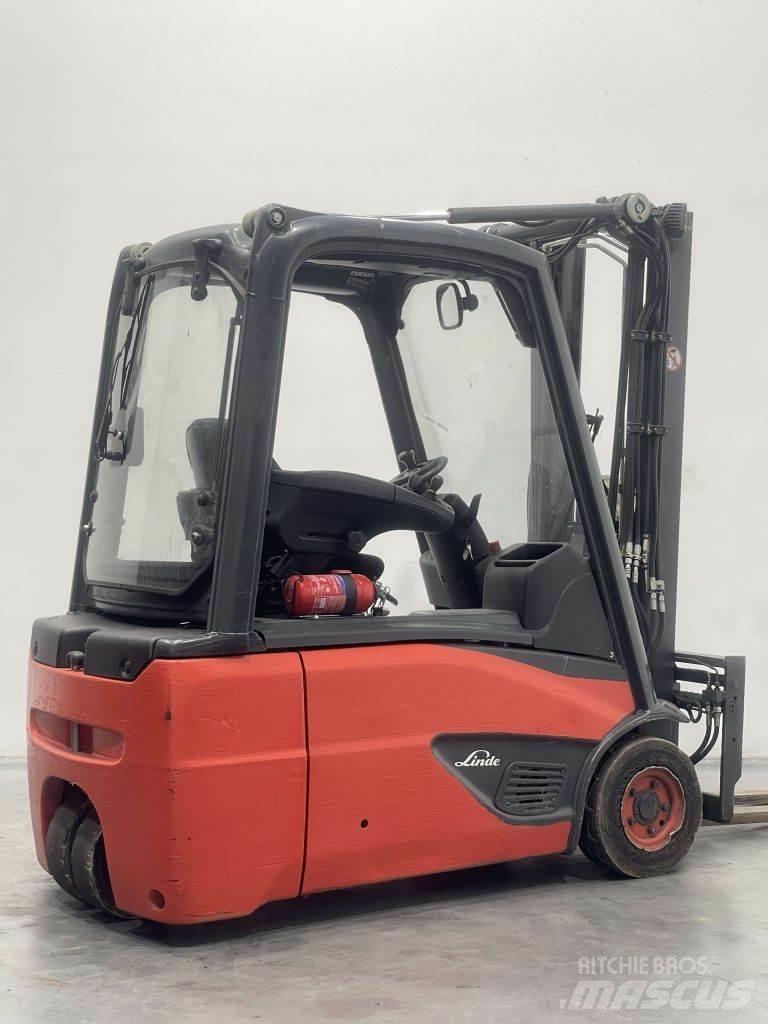 Linde E16L-02-386 El gaffeltrucks