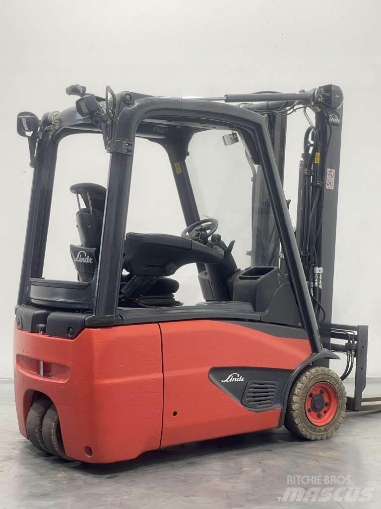 Linde E16L-02-386 El gaffeltrucks