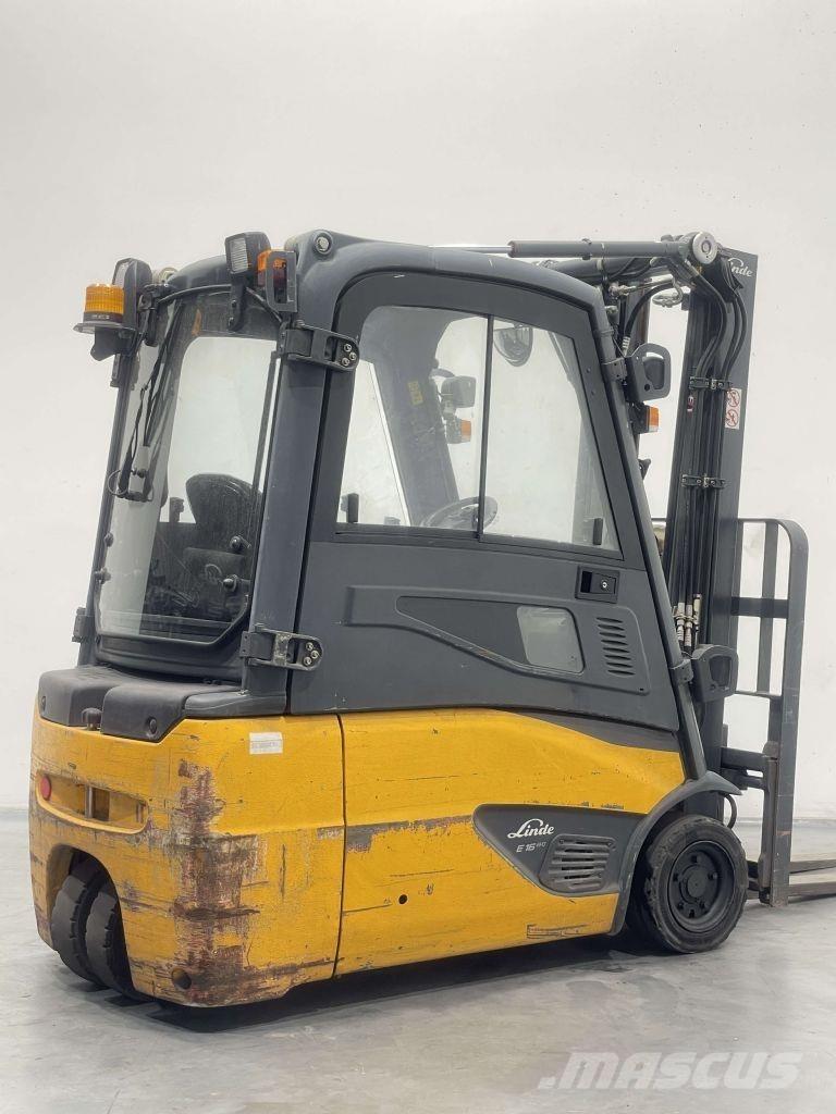 Linde E16L-02-386 El gaffeltrucks
