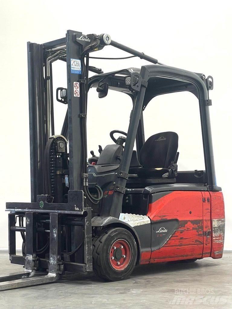 Linde E16L-386-EVO El gaffeltrucks