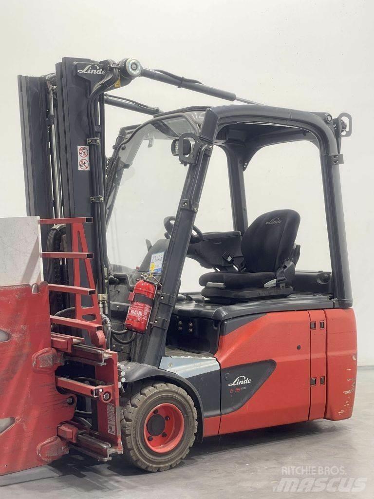 Linde E18-02-386 El gaffeltrucks