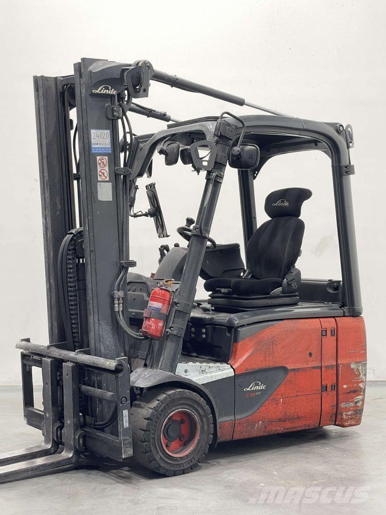 Linde E18-02-386 El gaffeltrucks