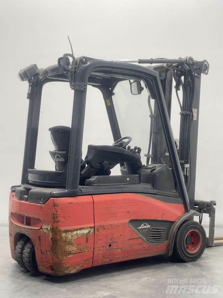Linde E18L-02-386 El gaffeltrucks