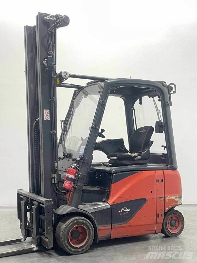 Linde E18PH-386 El gaffeltrucks