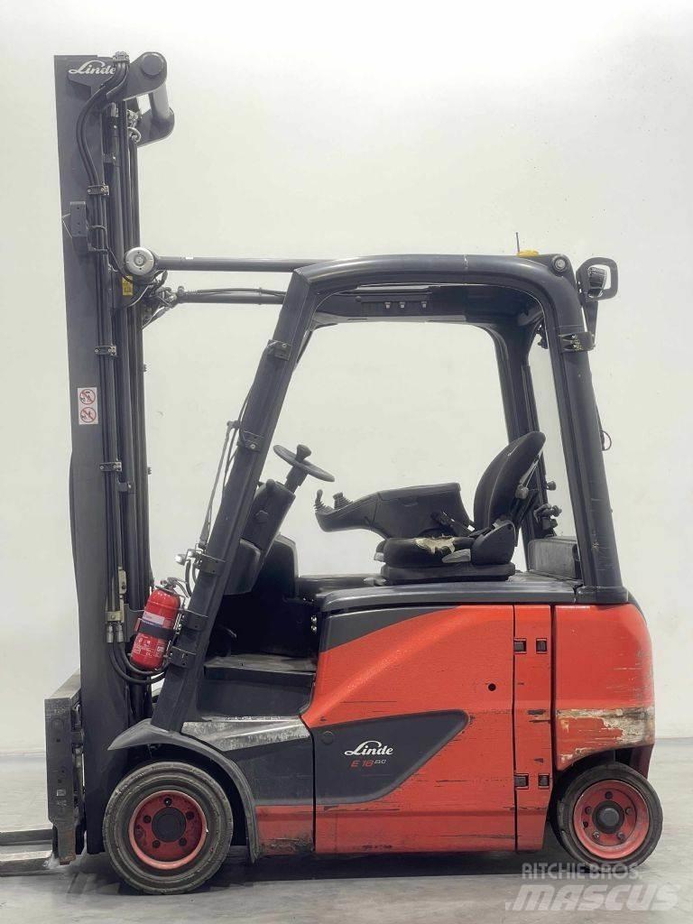 Linde E18PH-386 El gaffeltrucks