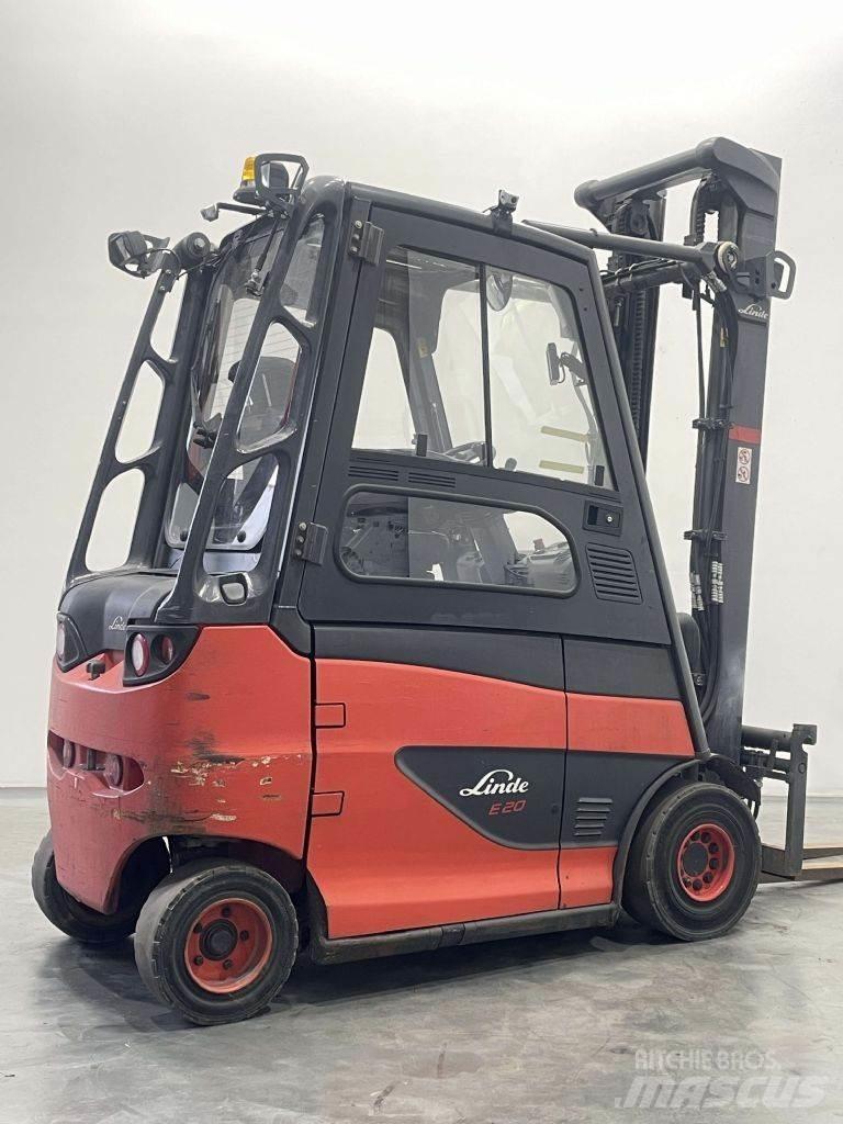 Linde E20-01/600-387 El gaffeltrucks