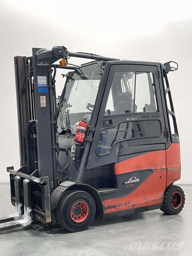 Linde E20-01/600-387 El gaffeltrucks