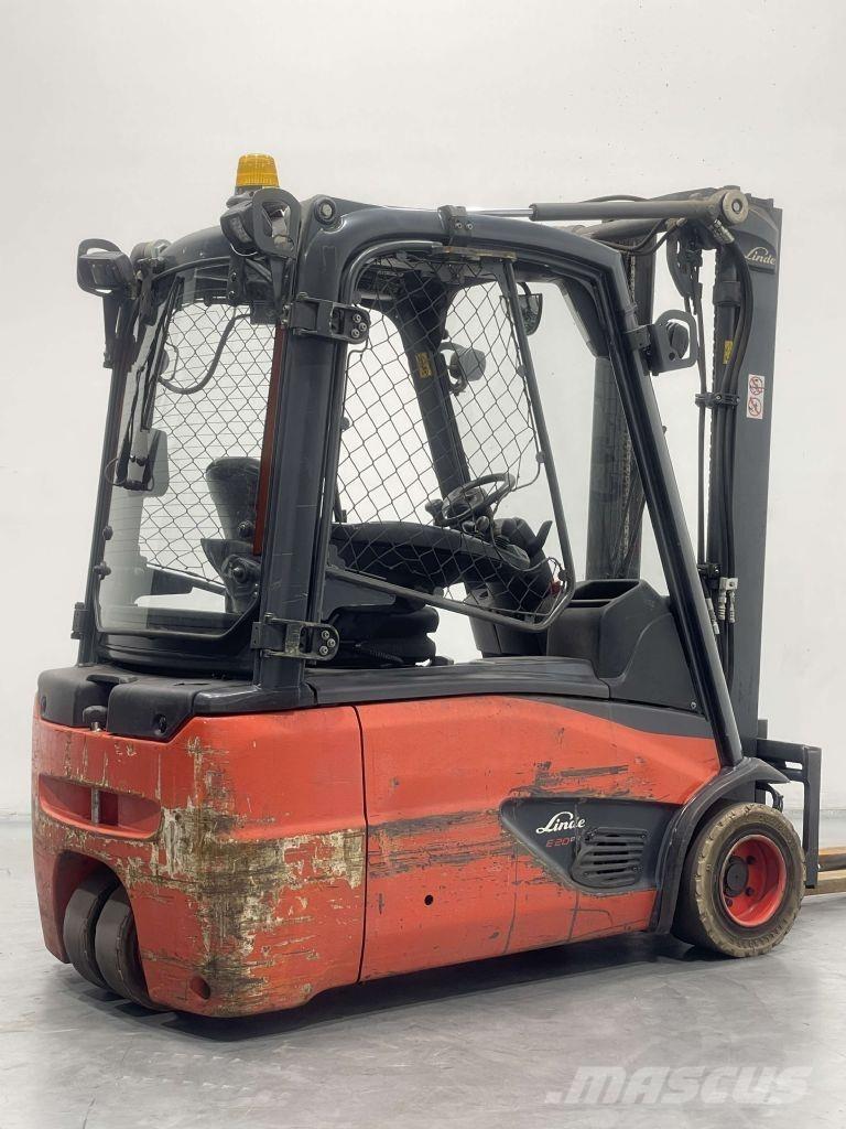 Linde E20L-02-386 El gaffeltrucks