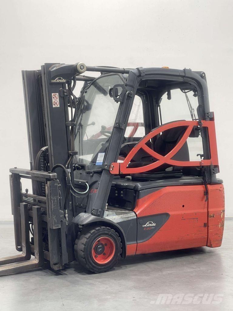 Linde E20L-02-386 El gaffeltrucks