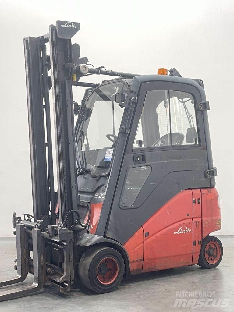 Linde E20PH-01-386 El gaffeltrucks