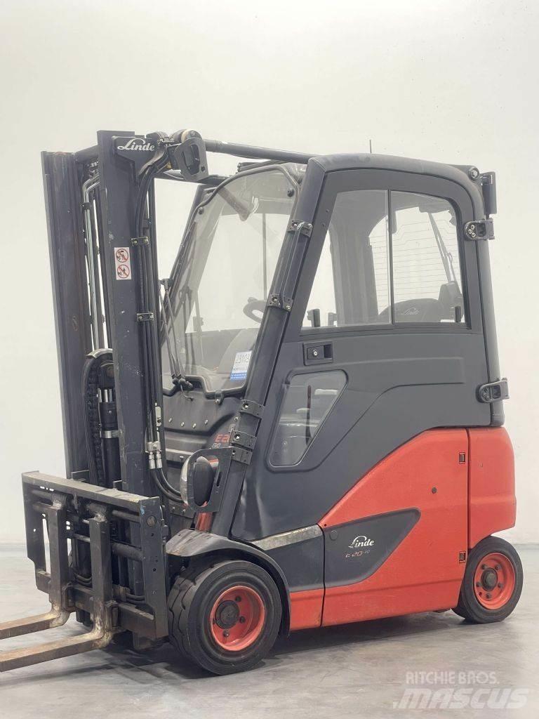 Linde E20PH-02-386 El gaffeltrucks