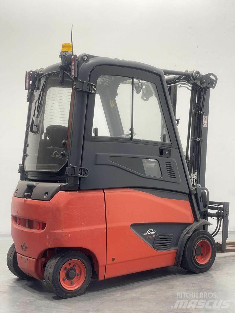 Linde E20PH-02-386 El gaffeltrucks