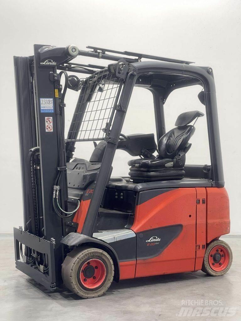 Linde E20PH-02-386 El gaffeltrucks
