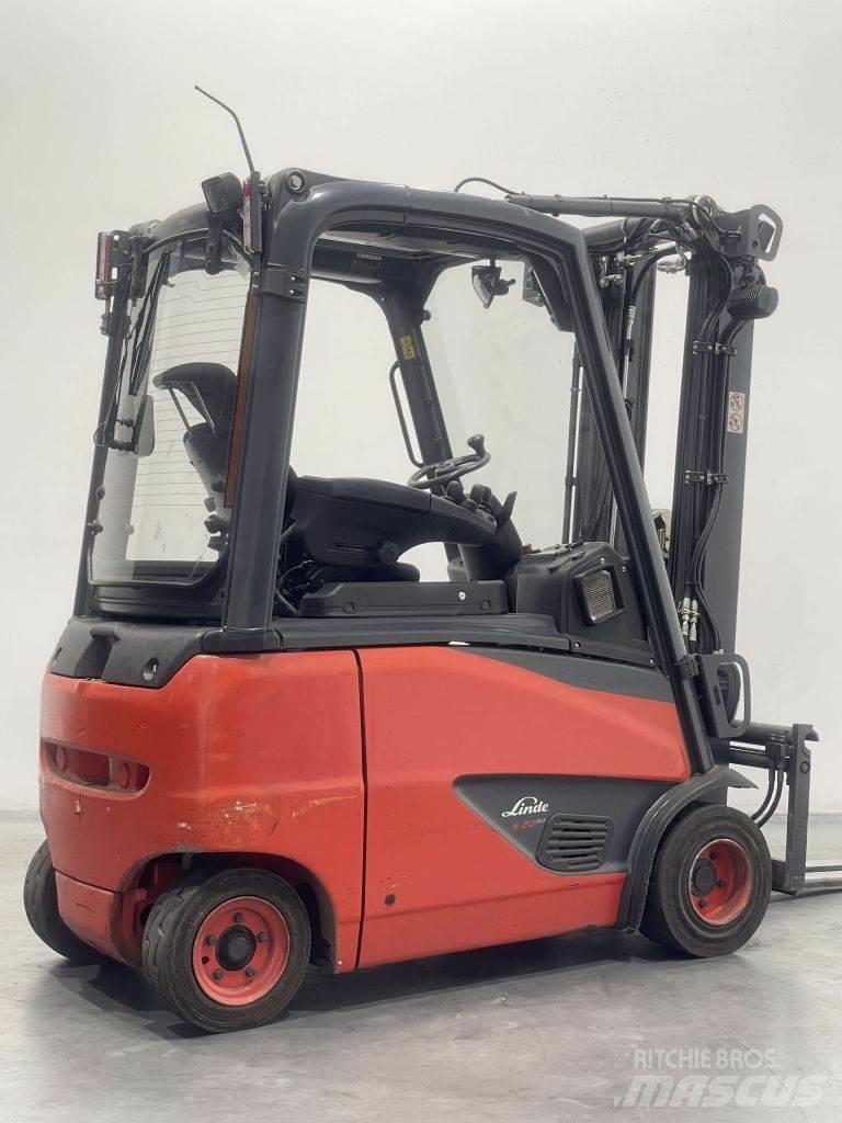 Linde E20PH-02-386 El gaffeltrucks