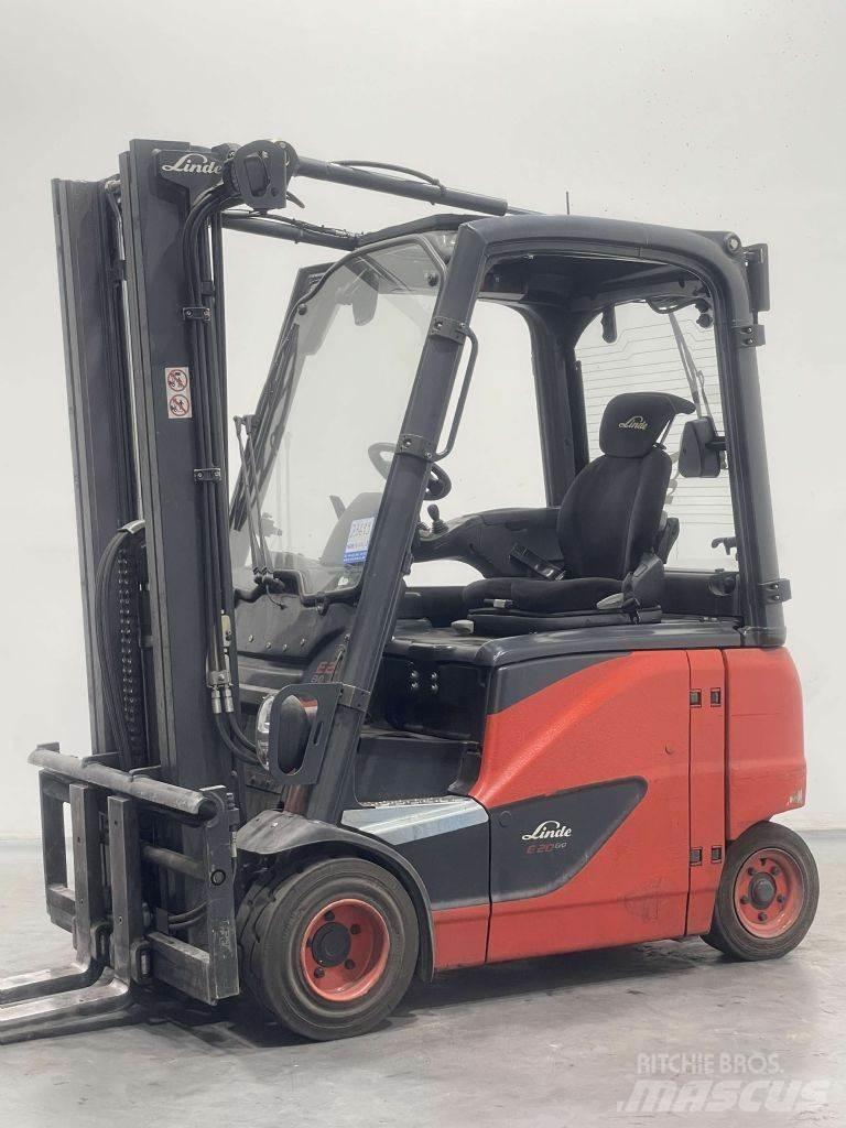 Linde E20PH-02-386 El gaffeltrucks