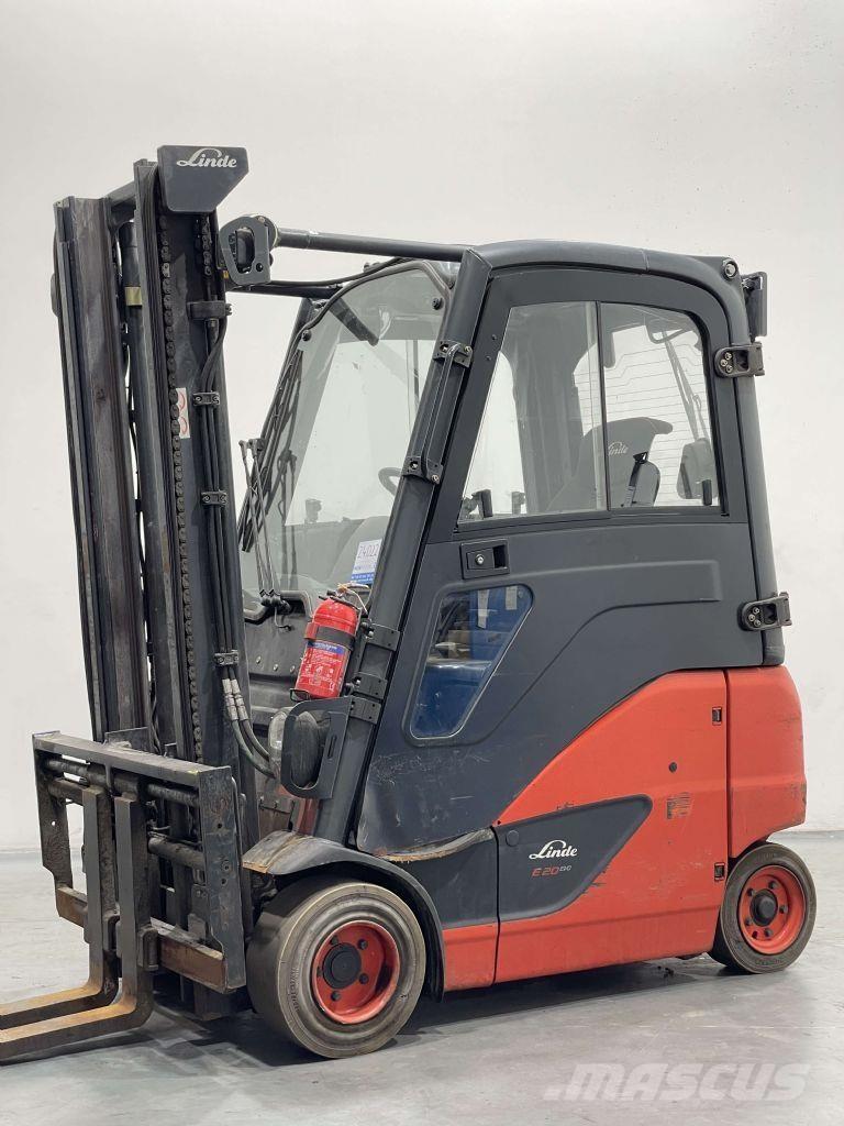 Linde E20PH-02-386 El gaffeltrucks