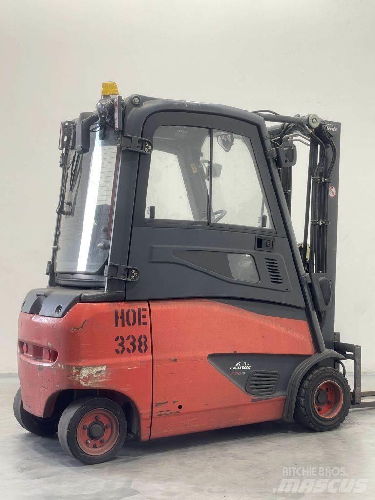 Linde E20PHL-02-386 El gaffeltrucks