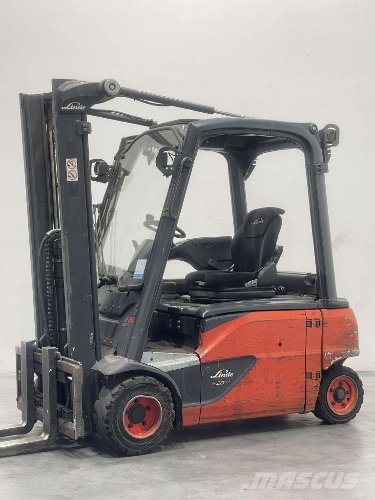 Linde E20PL-02-386 El gaffeltrucks