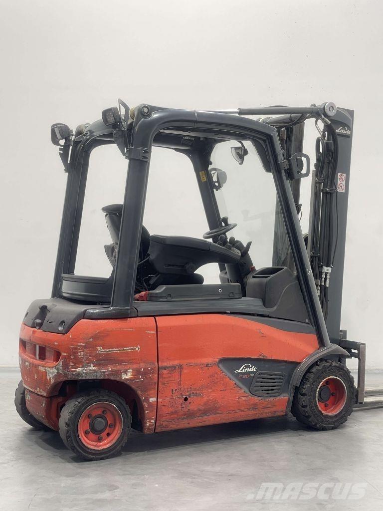 Linde E20PL-02-386 El gaffeltrucks