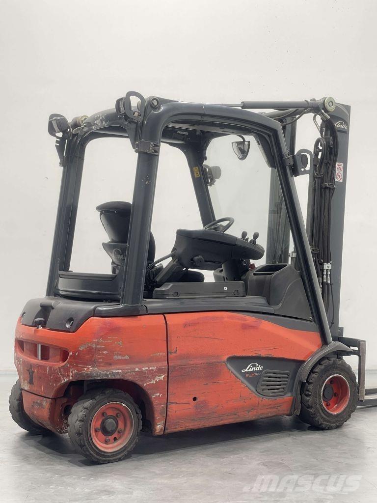 Linde E20PL-02-386 El gaffeltrucks