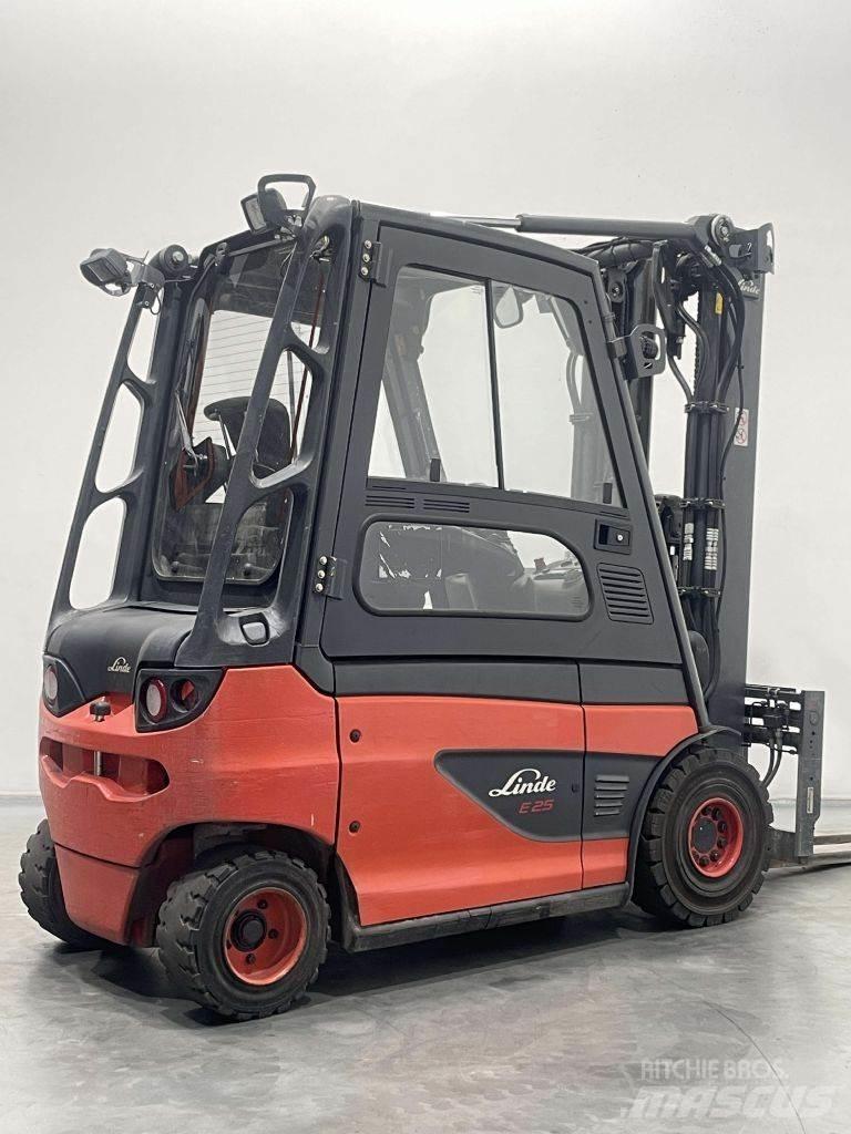 Linde E25-01-387 El gaffeltrucks