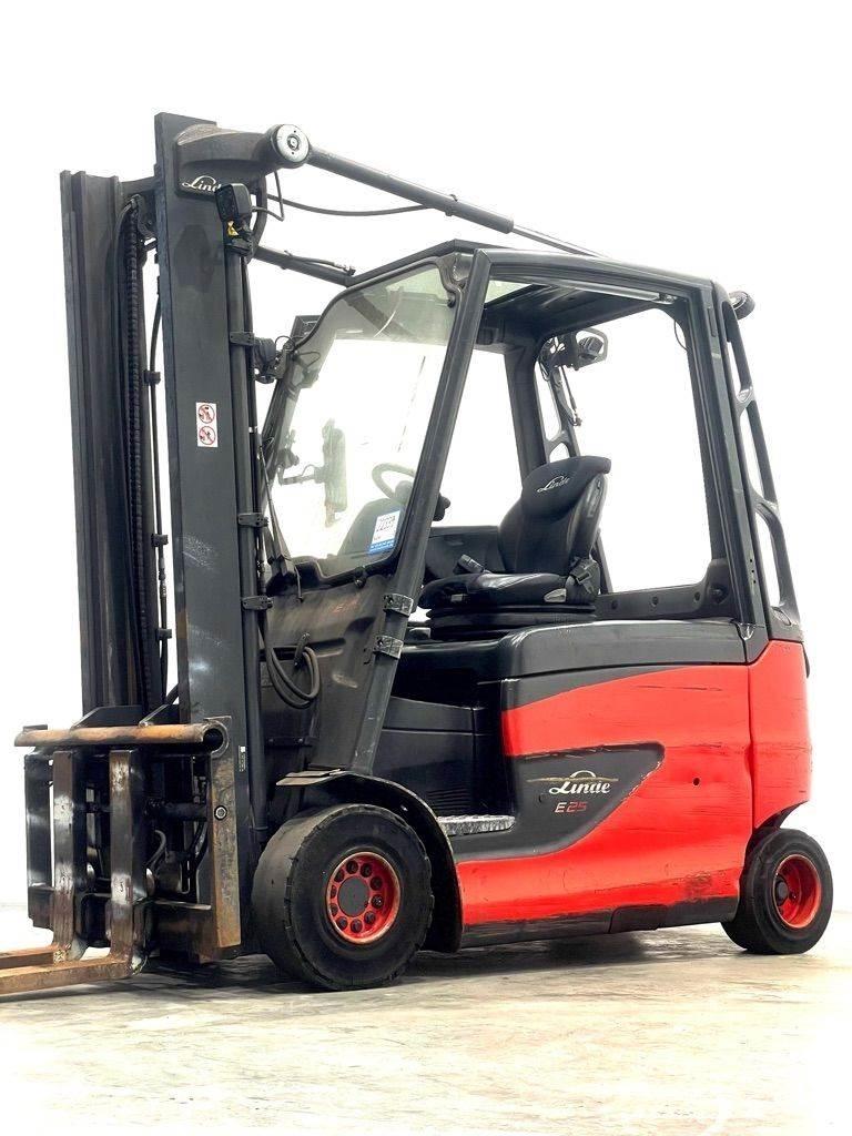 Linde E25HL/600-387 El gaffeltrucks