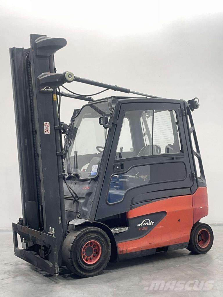 Linde E25L-01-387 El gaffeltrucks