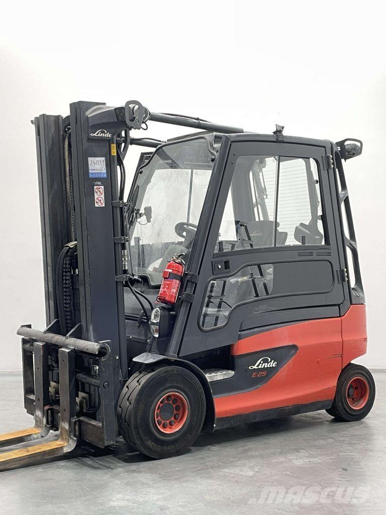 Linde E25L-01-387 El gaffeltrucks